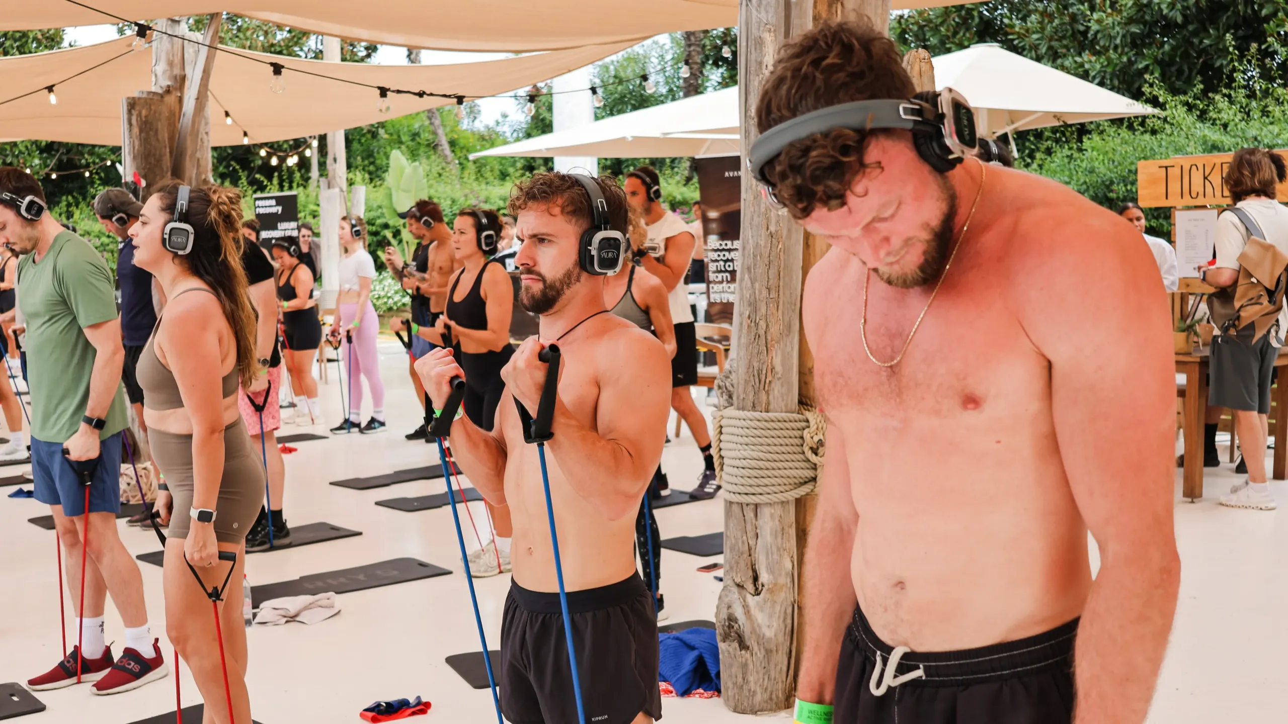 Wellness Rave event