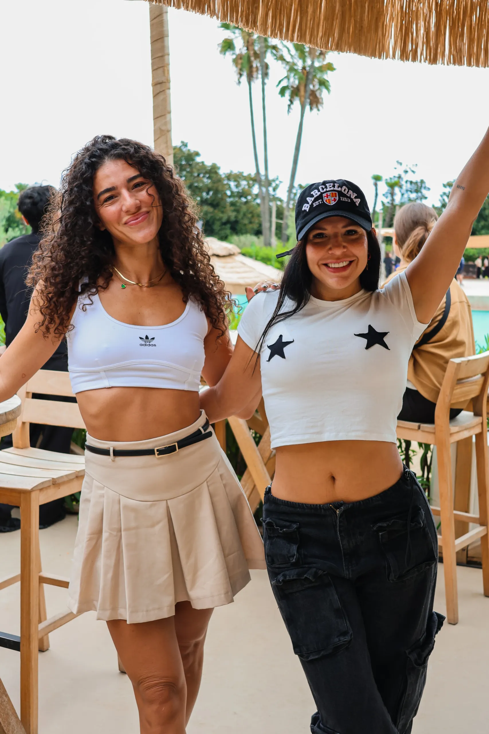 Wellness Rave — live event energy, crowd of founders