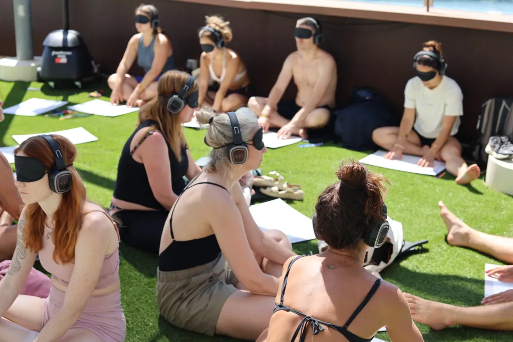 Wellness offsite setup in Barcelona